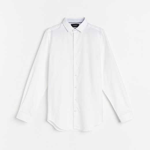 Reserved - Koszula regular fit w paski - Biały Reserved XXL wyprzedaż Reserved