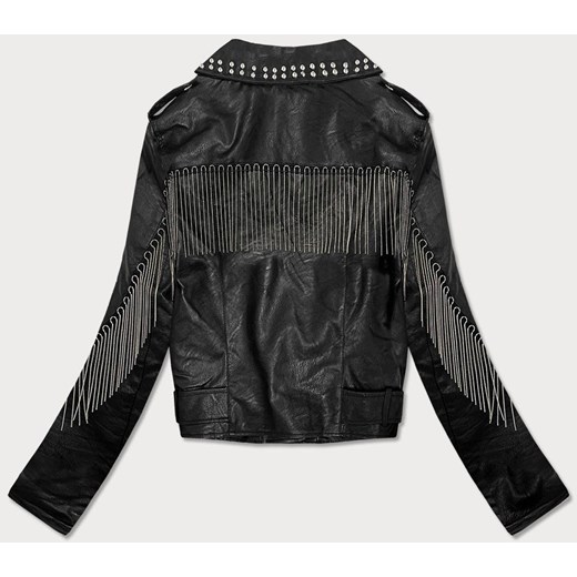 Kurtka damska Goodlookin.pl krótka czarna bez kaptura 