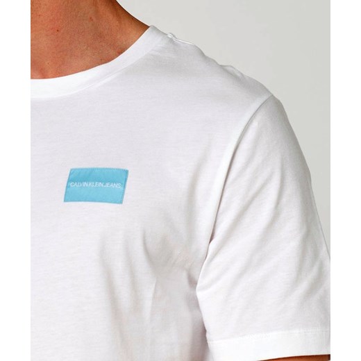 T-Shirt Koszulka męska Calvin Klein Jeans Geo Shine White Calvin Klein XL okazyjna cena zantalo.pl