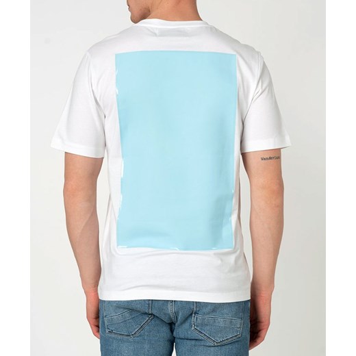 T-Shirt Koszulka męska Calvin Klein Jeans Geo Shine White Calvin Klein XS okazja zantalo.pl