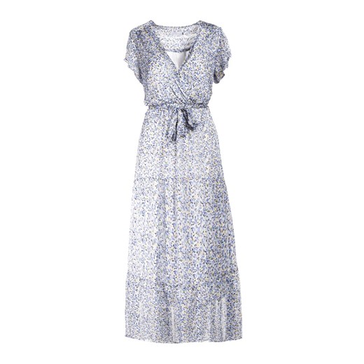 Niebieska Sukienka Amanohre Renee M/L okazyjna cena Renee odzież