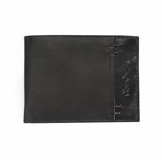 Czarny portfel męski Pierre Cardin 8806 Domeno uniwersalny Domenoshoes