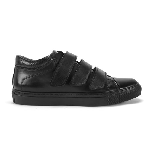 Czarne sneakersy na rzepy 4030 Domeno 40 wyprzedaż Domenoshoes