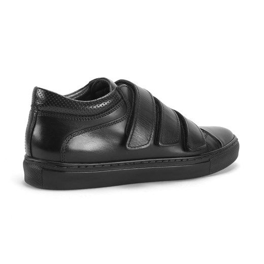 Czarne sneakersy na rzepy 4030 Domeno 40 Domenoshoes promocja
