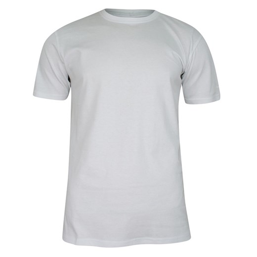 T-shirt Biały, 100% BAWEŁNA, U-neck, bez Nadruku, Męski, Krótki Rękaw -PAKO JEANS TSPJNSTSMbialyU ze sklepu JegoSzafa.pl w kategorii T-shirty męskie - zdjęcie 107719299