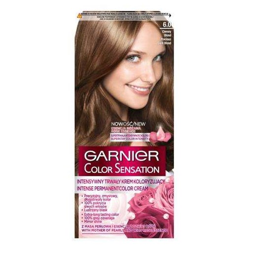 GARNIER_Color Sensation farba do włosów 6.0 Szlachetny Ciemny Brąz perfumeriawarszawa.pl