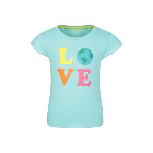 Love The World - bawełniana koszulka dziecięca Mountain Warehouse 5-6 okazja Mountain Warehouse