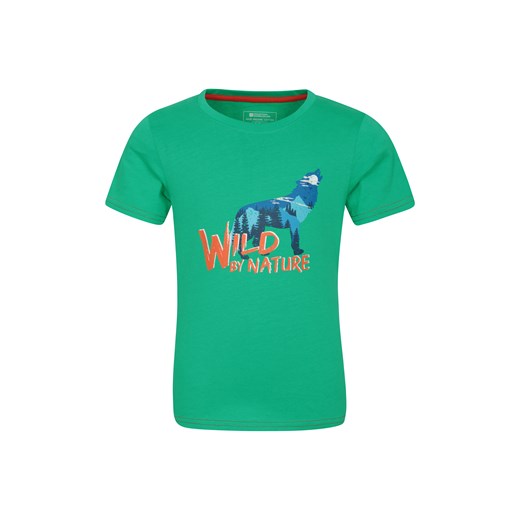 Wild By Nature - koszulka chłopięca Mountain Warehouse 5-6 okazyjna cena Mountain Warehouse