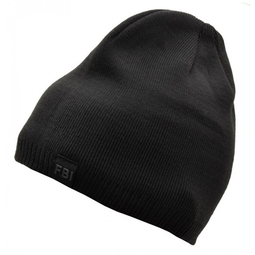 Męska Zimowa Czapka Czarna z polarem - L/XL FBI ST-508 Stylion Stylion