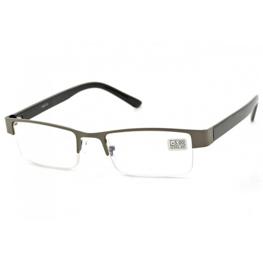Plusy Okulary do Czytania metalowo-żyłkowe ST308 Stylion Stylion