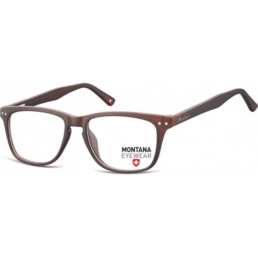 Okulary oprawki optyczne pod korekcję Nerdy Montana MA60B brązowe Montana Stylion