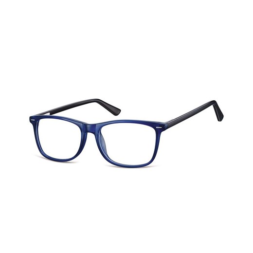 Okulary Zerówki klasyczne oprawy Sunoptic CP153B granat, flex Sunoptic Stylion