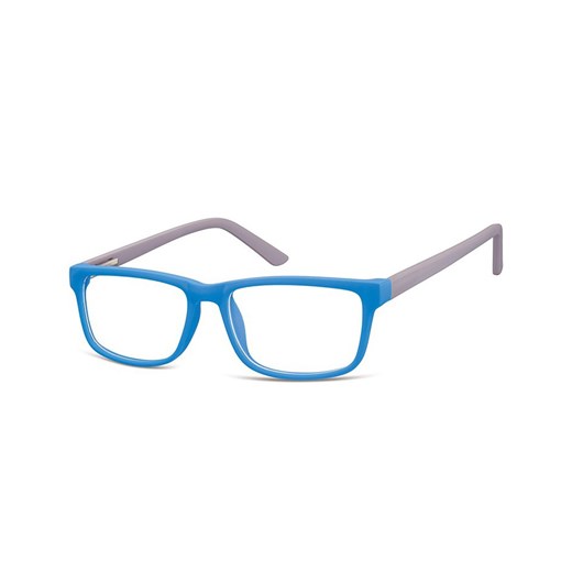 Okulary Zerówki oprawki Sunoptic CP157A niebiesko-szare Sunoptic Stylion