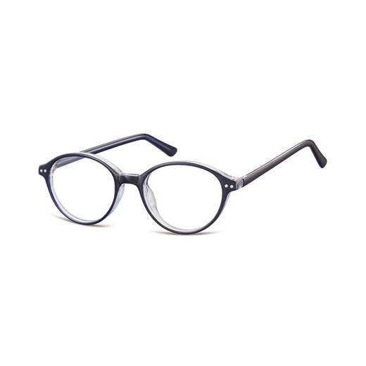 Okulary Oprawki okragle Sunoptic CP147G granatowe Sunoptic Stylion