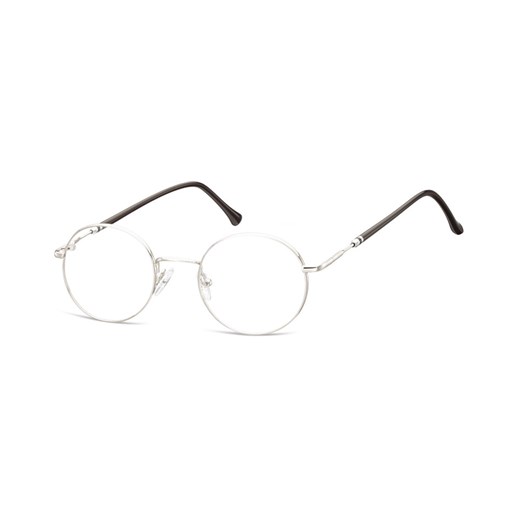 Lenonki okrągłe Okulary oprawki optyczne 926 srebrne Sunoptic Stylion
