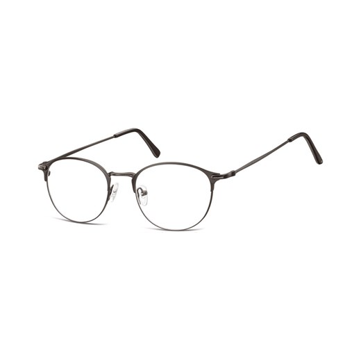 Lenonki okrągłe Okulary oprawki optyczne 933G czarne ze sklepu Stylion w kategorii Oprawki do okularów męskich - zdjęcie 107784087