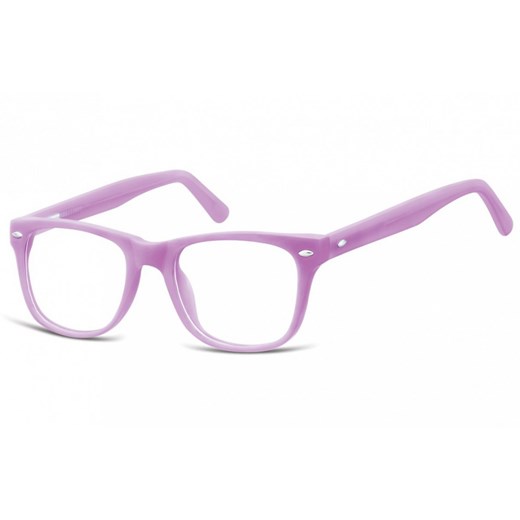 Okulary dziecięce zerówki Nerdy AK48C różowe ze sklepu Stylion w kategorii Akcesoria dziecięce - zdjęcie 107784205
