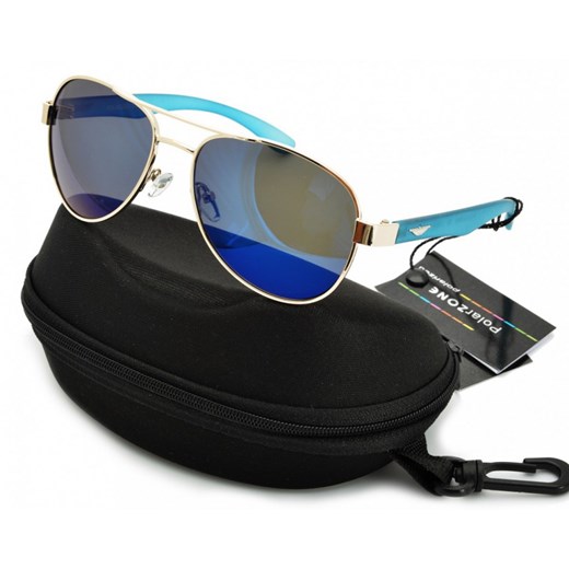 Pilotki Polaryzacyjne aviator Lustrzanki POL-85 ze sklepu Stylion w kategorii Okulary przeciwsłoneczne męskie - zdjęcie 107784335