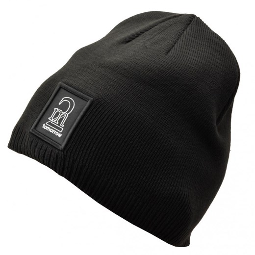 Męska Zimowa Czapka Czarna z polarem - L/XL TOMORROW ST-553A ze sklepu Stylion w kategorii Czapki zimowe męskie - zdjęcie 107784887