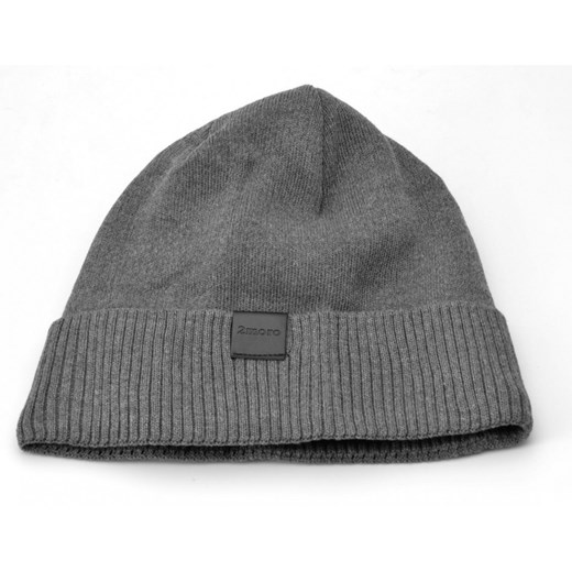 Męska Zimowa Czapka Szara z polarem - L/XL 2MORO ST-539B Stylion Stylion