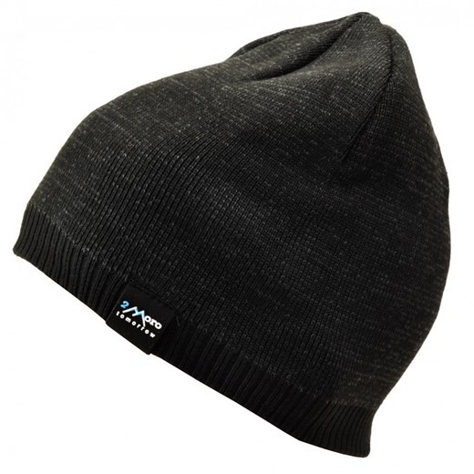 Męska Zimowa Czapka Czarno-grafitowa z polarem - L/XL TOMORROW ST-547B Stylion Stylion