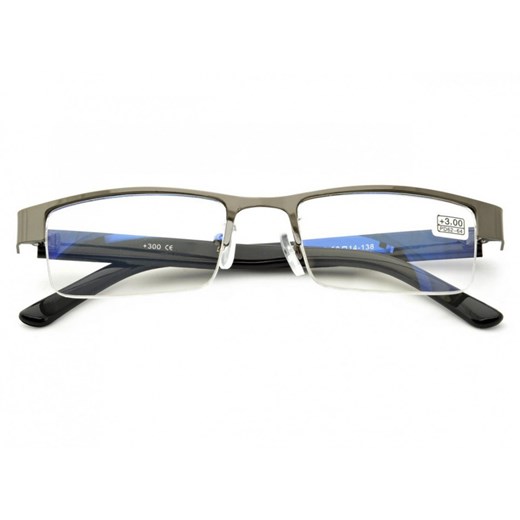 Plusy Okulary do Czytania metalowo-żyłkowe ST308 Stylion Stylion