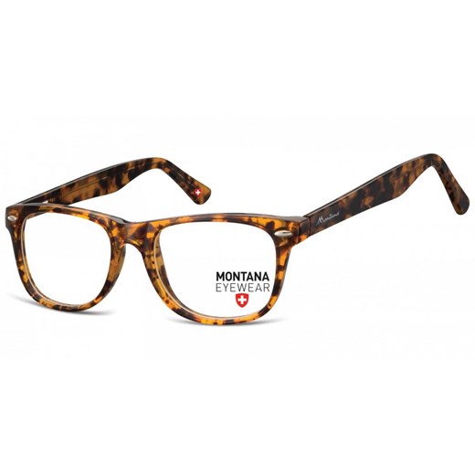 Okulary oprawki optyczne korekcyjne Nerdy Montana MA61E bursztynowe Montana Stylion