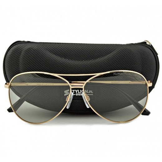 Okulary Fotochromowe Polaryzacja Pilotki E939-2P GOGGLE ze sklepu Stylion w kategorii Okulary przeciwsłoneczne męskie - zdjęcie 107786246