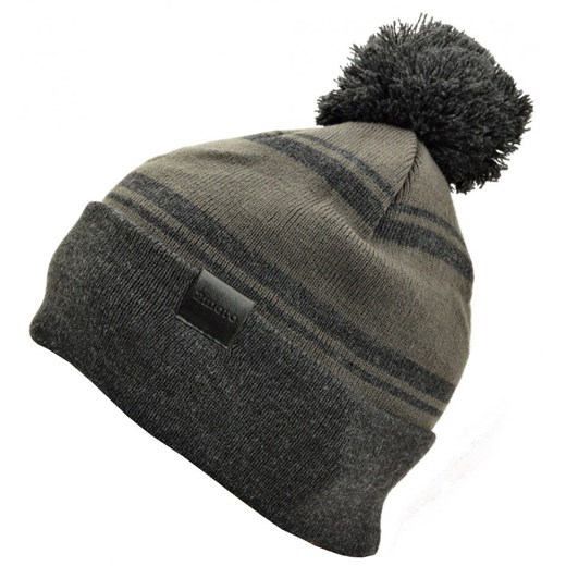 Męska Zimowa Czapka Szaro- czarna- L/XL 2MORO ST-557 Stylion Stylion