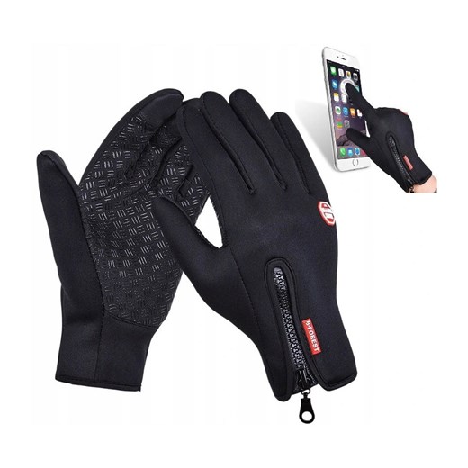 Rękawice zimowe dotykowe na rower RKW2-XL rozm. XL ze sklepu Stylion w kategorii Rękawiczki dziecięce - zdjęcie 107786467