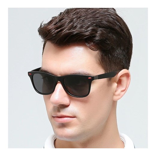 Przeciwsłoneczne Okulary polaryzacyjne Nerdy czarne POL-790 ze sklepu Stylion w kategorii Okulary przeciwsłoneczne męskie - zdjęcie 107786489