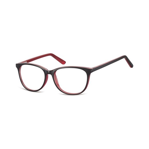 Oprawki okulary optyczne Sunoptic CP152F czarno-czerwone ze sklepu Stylion w kategorii Oprawki do okularów męskich - zdjęcie 107786637