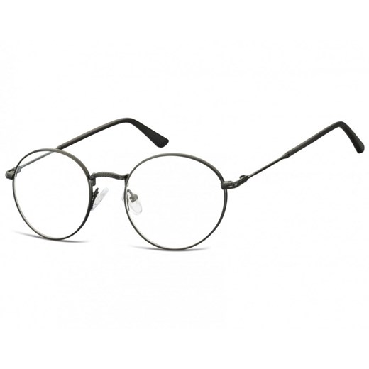Lenonki okrągłe Okulary oprawki optyczne 919F czarne ze sklepu Stylion w kategorii Oprawki do okularów męskich - zdjęcie 107786968