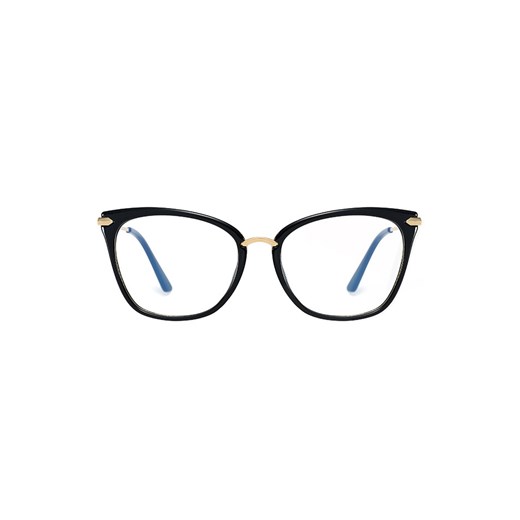 Okulary kocie do komputera damskie z filtrem BLUE Light zerówki 2574 ze sklepu Stylion w kategorii Okulary zerówki damskie - zdjęcie 107787226