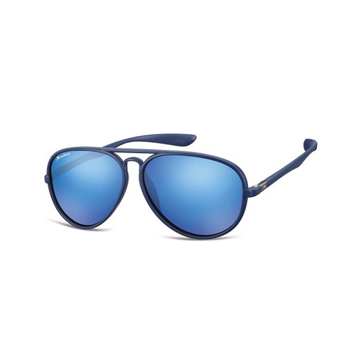 Okulary Montana MS29B granatowe lustrzane pilotki aviator Montana Stylion