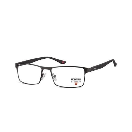 Okulary oprawki korekcyjne metalowe pełne MM611D czarne Montana Stylion