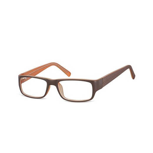 Okulary oprawki zerowki korekcyjne Sunoptic CP158C brazowe Sunoptic Stylion