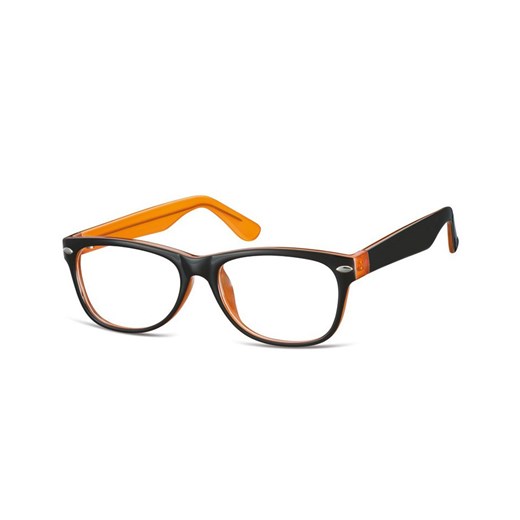 Okulary oprawki zerowki korekcyjne nerdy Sunoptic CP167B miodowe Sunoptic Stylion