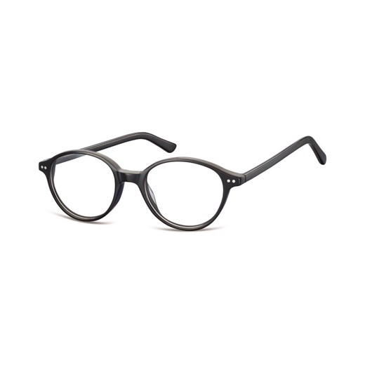 Czarne Okulary oprawki okragle Sunoptic CP147A ze sklepu Stylion w kategorii Oprawki do okularów męskich - zdjęcie 107788426