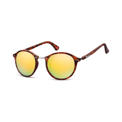 Okragle okulary przeciwsloneczne lustrzanki MS22B ze sklepu Stylion w kategorii Okulary przeciwsłoneczne męskie - zdjęcie 107789119
