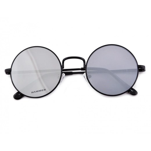 Lenonki srebrne lustra hippie retro hm-1580b z fleksami ze sklepu Stylion w kategorii Okulary przeciwsłoneczne damskie - zdjęcie 107789608