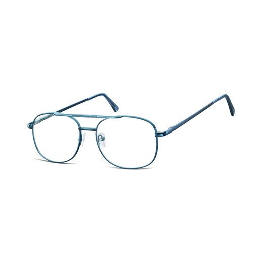 Pilotki zerówki Okulary Oprawki metalowe korekcyjne granatowe 792B ze sklepu Stylion w kategorii Okulary zerówki męskie - zdjęcie 107789908