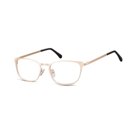 Oprawki okularowe kocie oczy damskie stalowe Sunoptic 991H złote ze sklepu Stylion w kategorii Okulary korekcyjne damskie - zdjęcie 107789937