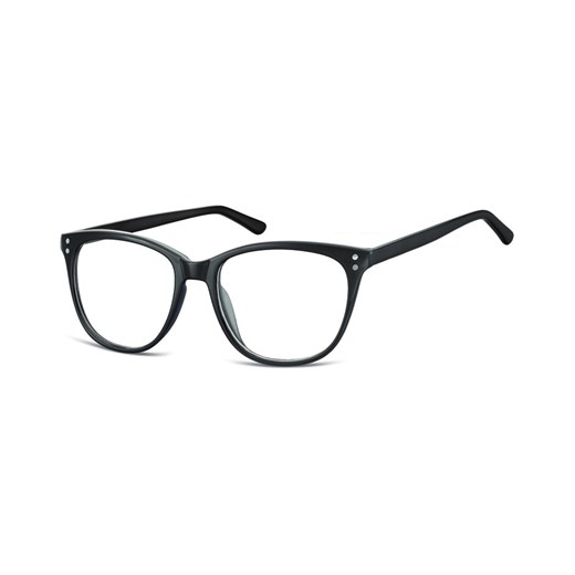 Okulary oprawki zerówki korekcyjne Unisex Sunoptic AC22 czarne Sunoptic Stylion