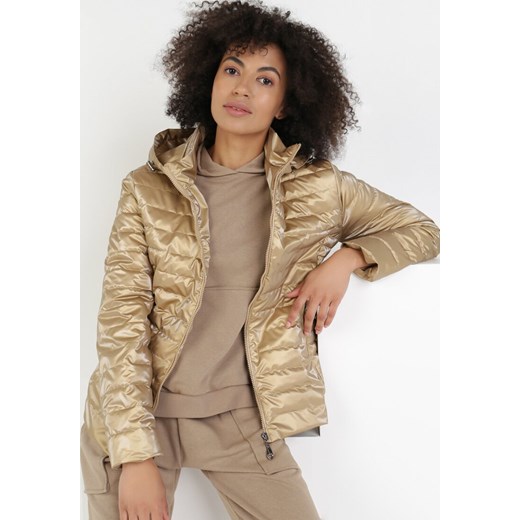Złota Kurtka Theamusi S Born2be Odzież