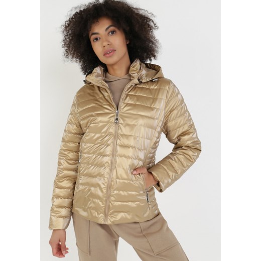 Złota Kurtka Theamusi S Born2be Odzież