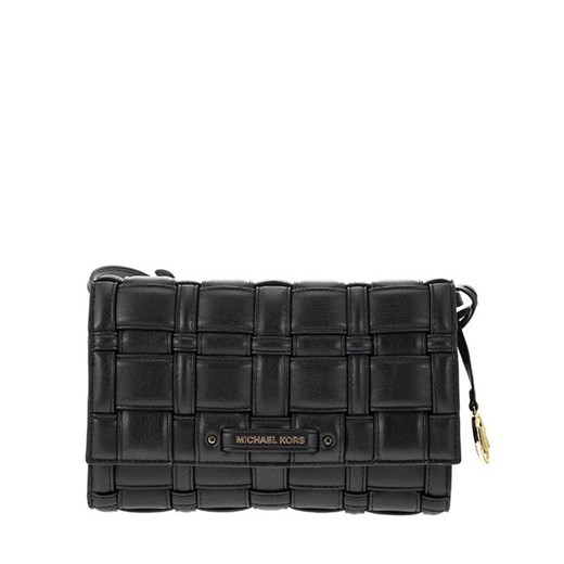 Listonoszka Michael Kors skórzana pikowana na ramię bez dodatków