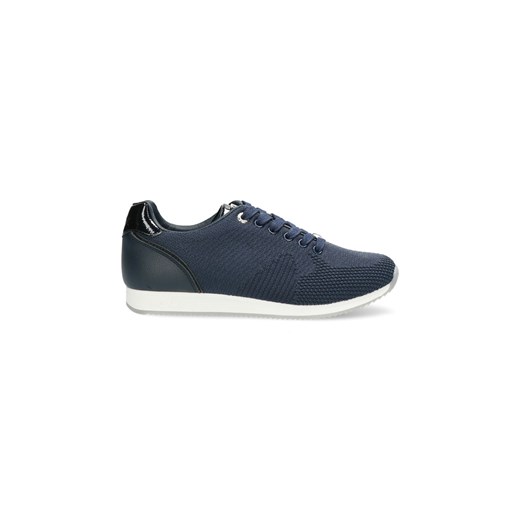 Mexx buty sportowe damskie ze skóry ekologicznej granatowe