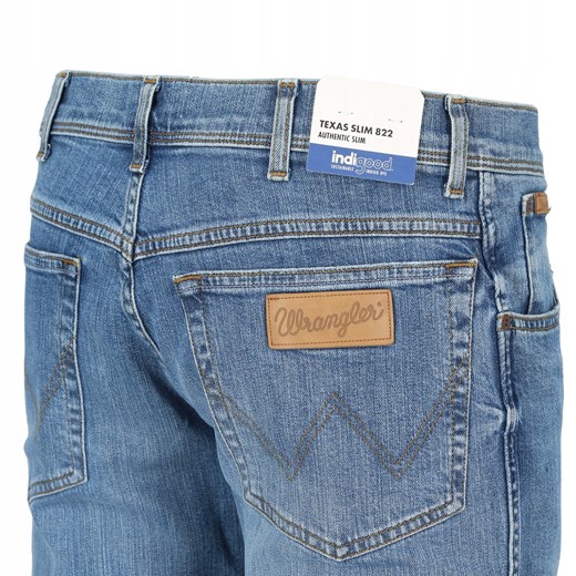 WRANGLER TEXAS SLIM BLUEGENICS W12SP1136 Wrangler 40/34 panjeans.pl