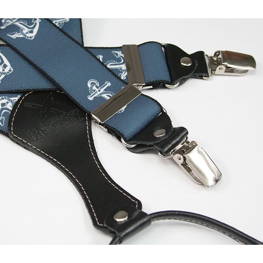 Granatowe szelki His Story 